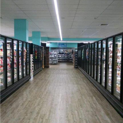 Supermarket's Freezer Section